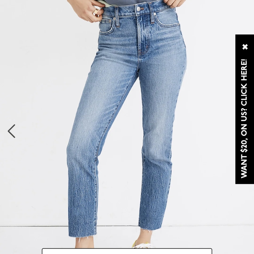Madewell The Perfect Vintage Jeans size 28